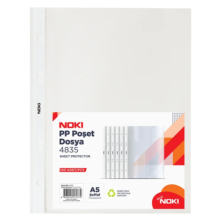 Noki 4835 Poşet Dosya A5  100lü Pk