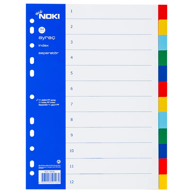 Noki 59126 Seperatör 12 Renk