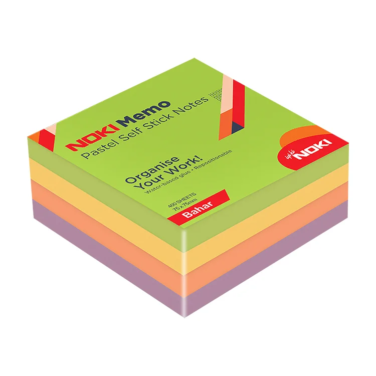 Noki 75*75 Pastel Bahar Küp Blok 400sy.12013-11