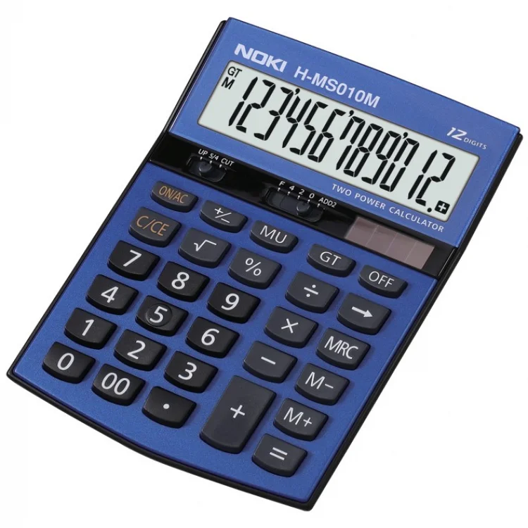 Noki Hesap Makinesi Mavi H-ms010m