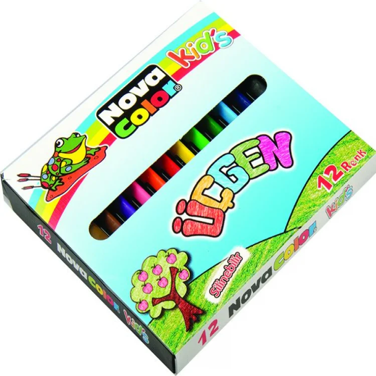 Nova Color Nc-2119 Mum Boya Ücgen 12li