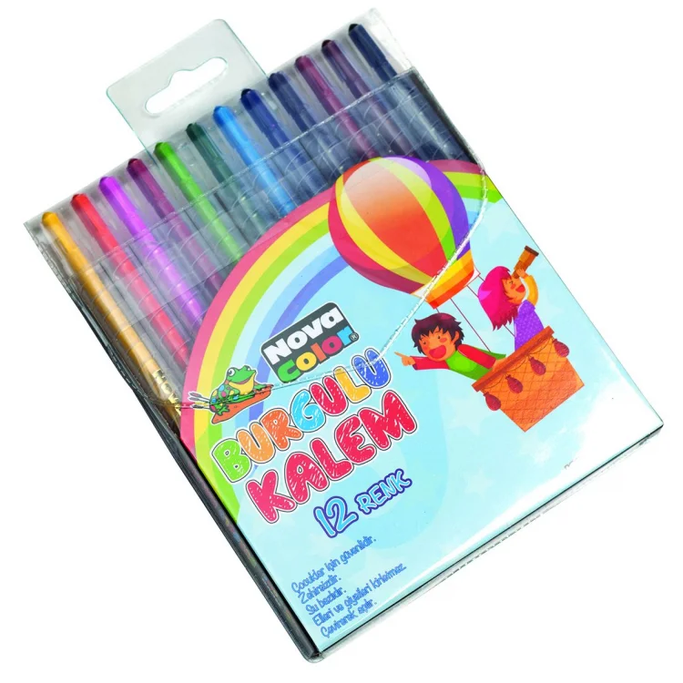 Nova Color Nc-2122 Burgulu Kalem 12li