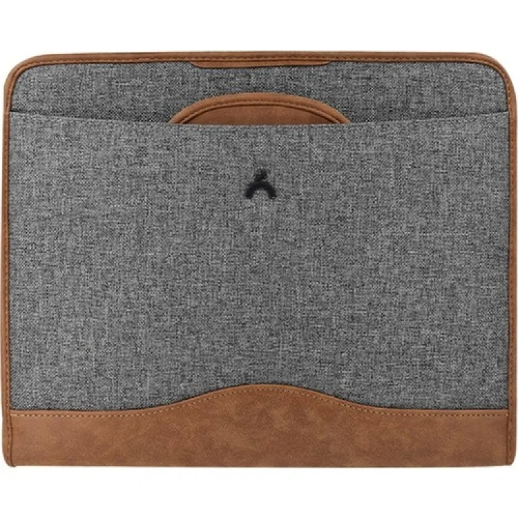 Önder Exclusive Gizli Saplı Evrak Çantası Koyu Gri 802-14