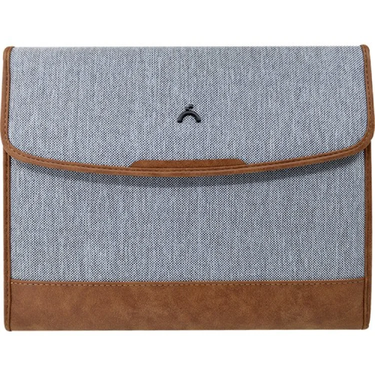 Önder Exclusive Mıknatıs Kapak Evrak Çantası Açık Gri 803-04