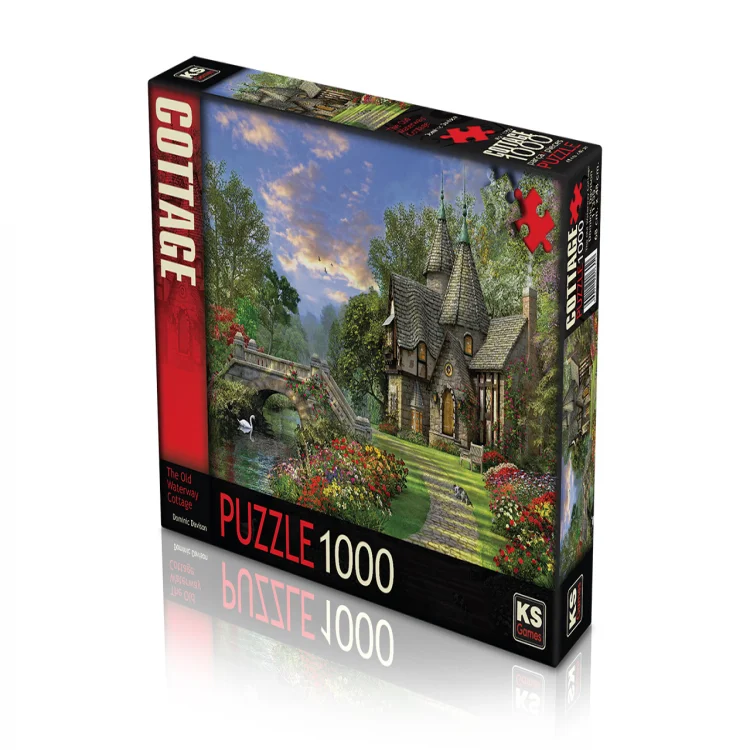 Onur 11355 Puzzle 1000 The Old Waterway Cottage