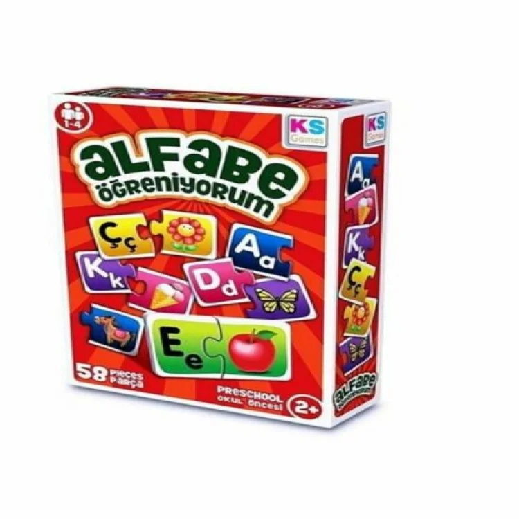 Ks Games Alfabe Öğreniyorum Ag.257 Ksgm