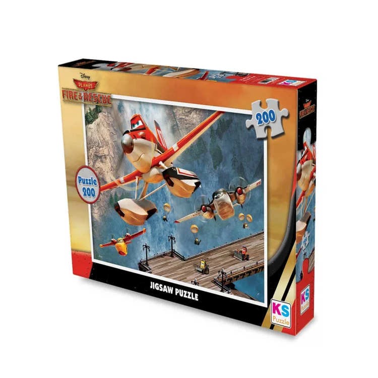 Ks Games 200 Prç Planes Fıre Rescue Pl.113