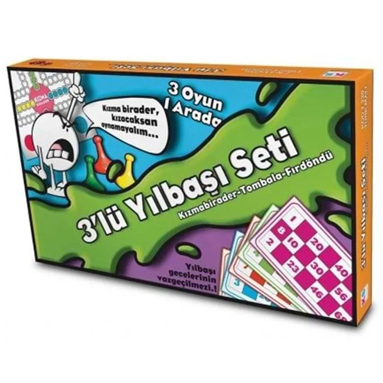 Ks Games 3 Lü Yılbaşı Seti Ybs Oyck Tyf T220 Ksgm