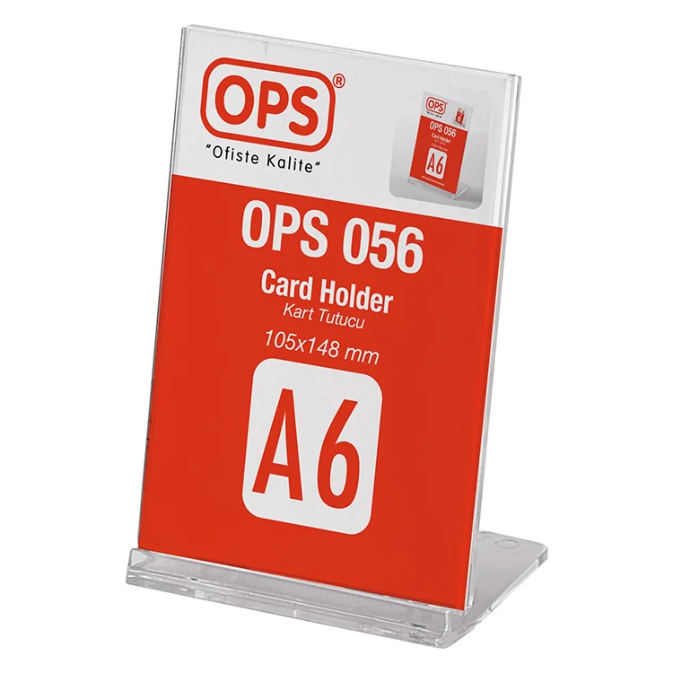 Ops A6 Dikey Kart Tutucu Eğimi Ayarlanabilir 4-dp056-5ops