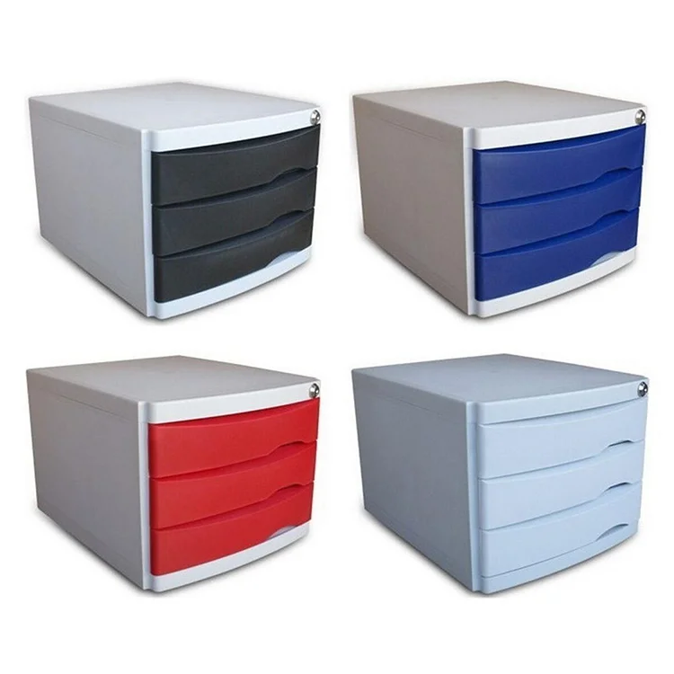 Ops Cmc 203 Kilitli 3 Çekmeceli Evrak Rafı Gri Cmc203g