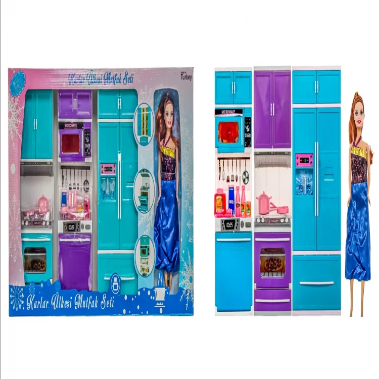 Oyd-02335 Bebekli Karlar Ülkesi Mutfak Seti_3 Ünite
