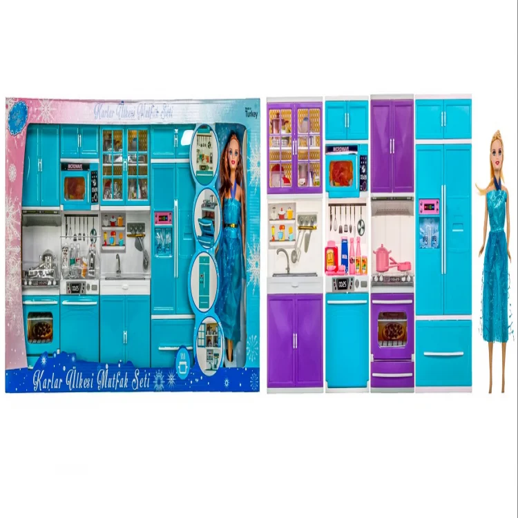 Oyd-02339 Bebekli Karlar Ülkesi Mutfak Seti_4 Ünite