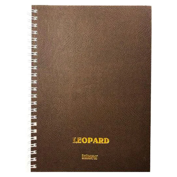 Özgün A4 Cilt Bezli Leopar Sert Kapak Defter Kareli 4 Renk 120 Yaprak Ürün Kodu:4299