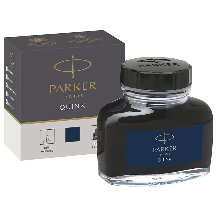 Parker Qunk Mürekkep 57ml. Mavi-siyah 1950378