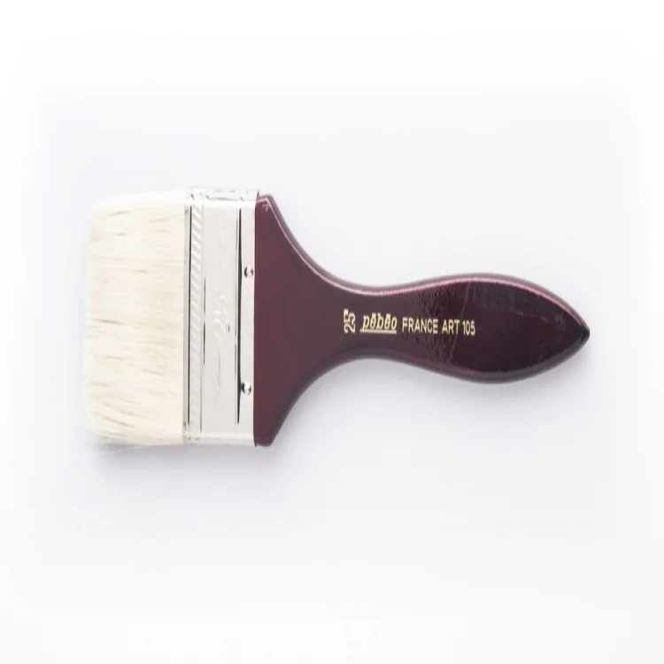 Pebeo P-105/2.5 Beyaz Yassı Geniş Fırça No:2.5