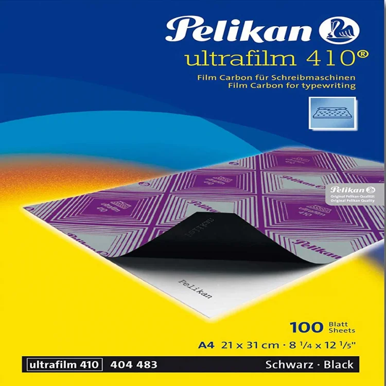 Pelikan 410 Ultrafilm Siyah Plastik Karbon 404483