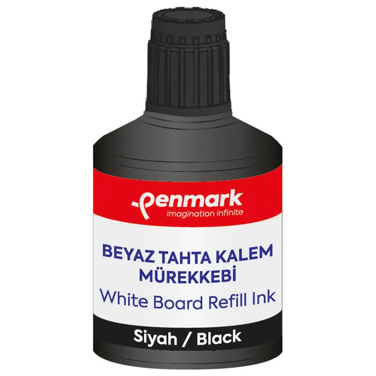 Penmark Beyaz Tahta Kalem Mürekkebi 100 Ml Siyah Hs-107 01
