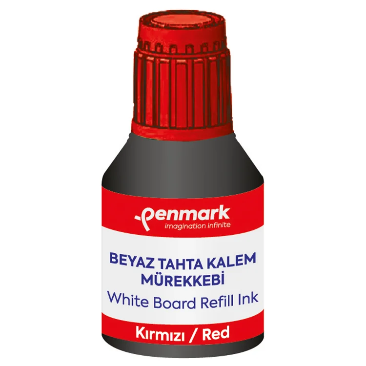 Penmark Beyaz Tahta Kalem Mürekkebi 30 Ml Kırmızı Hs-106 03