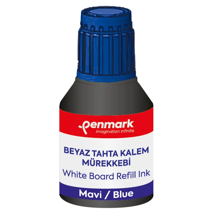 Penmark Beyaz Tahta Kalem Mürekkebi 30 Ml Mavi Hs-106 02