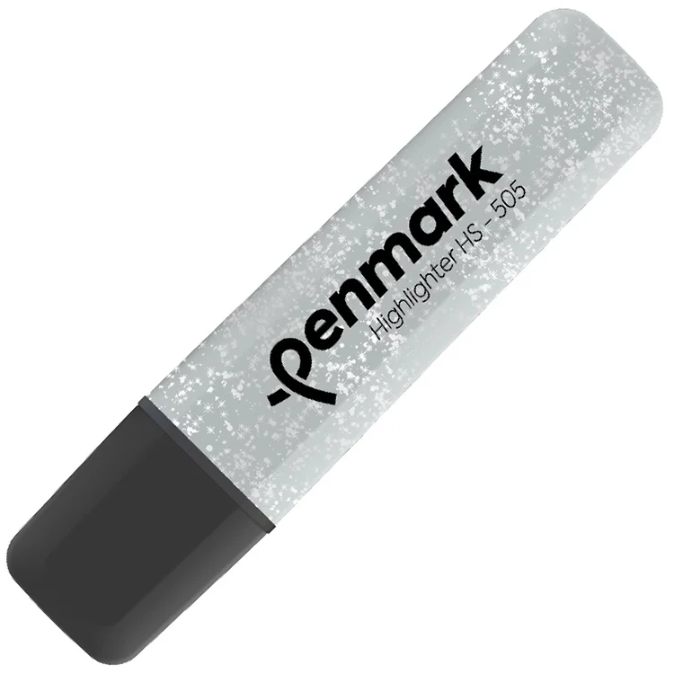 Penmark Fosforlu Kalem Metalik Simli Gümüş Penmarkhs50518