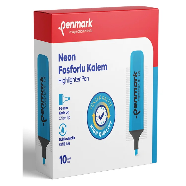 Penmark Fosforlu Kalem Neon Cam Göbeği Penmarkhs50506