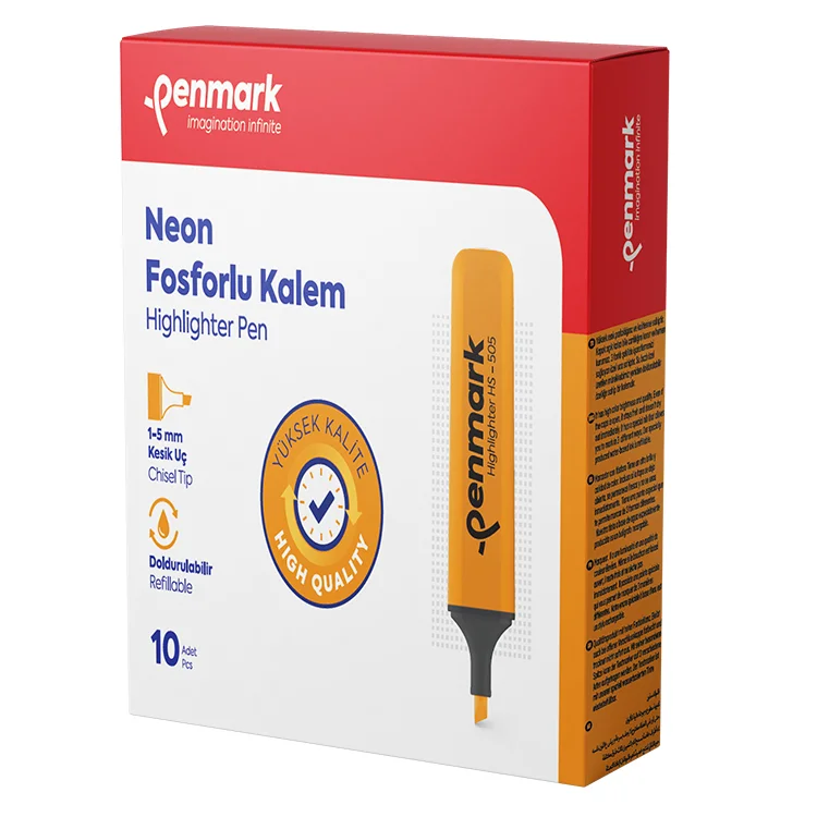 Penmark Fosforlu Kalem Neon Turuncu Penmarkhs50503