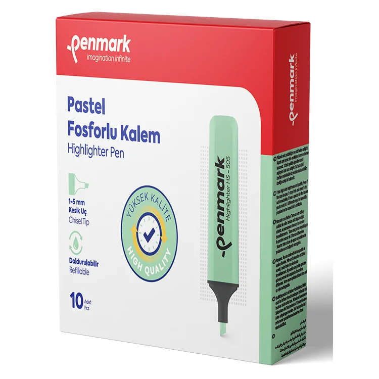Penmark Fosforlu Kalem Pastel Mint Yeşili Penmarkhs50512
