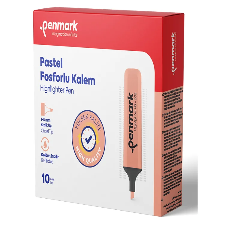 Penmark Fosforlu Kalem Pastel Yavruağzı Penmarkhs50509