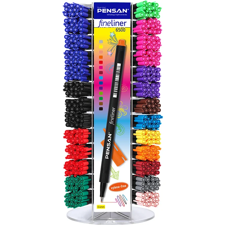 Pensan Fineliner Kalem 502 Li Stand Pe-6500flst502