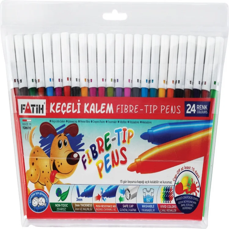 Pensan Kidz Keçeli Boya Kalemi 6 Renk Pe34000kk6r