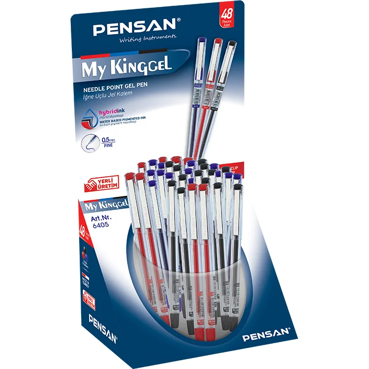 Pensan My-king Jel Metal Klipsli 60 Lı Kalem Msk Pe06405stand60