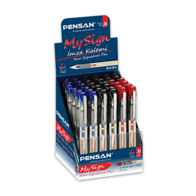 Pensan My Sign Gel Roller Kalem M/s/k 36 Lı 6030