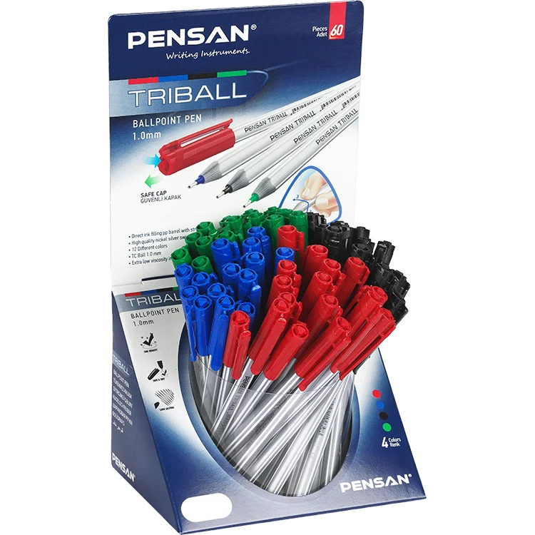 Pensan Triball Tükenmez Kalem M/s/k 60 Lı Std 1003