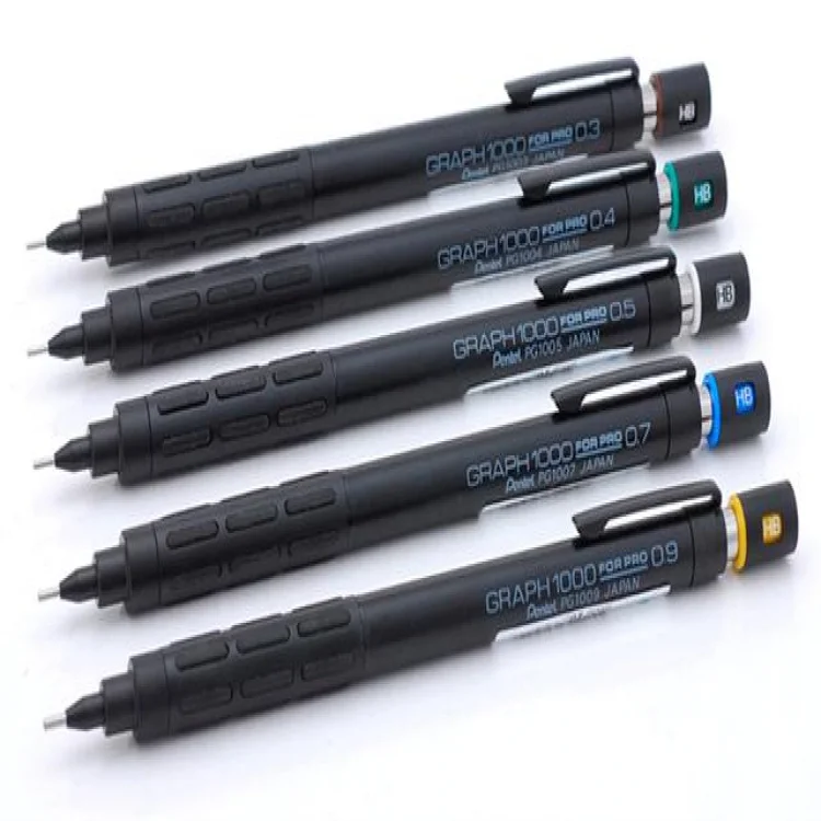 Pentel 0.7 Mm Mat Gövde Versatil Kalem 0.7 Mm Y-pg1007 Siyah