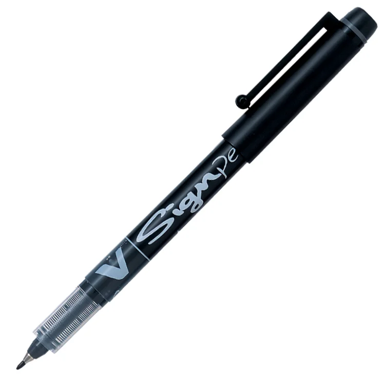 Pilot Q Sw-vsp-b Signpen Keçeli Kalem Kalem Siyah 51002026