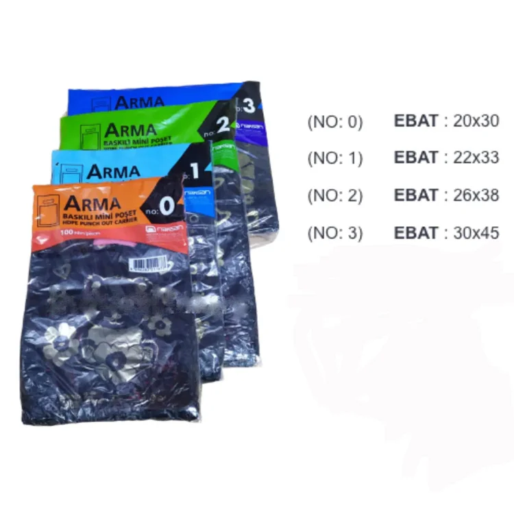 Poşet - No.0 (20*30) Resimli 100 Lü Zzz