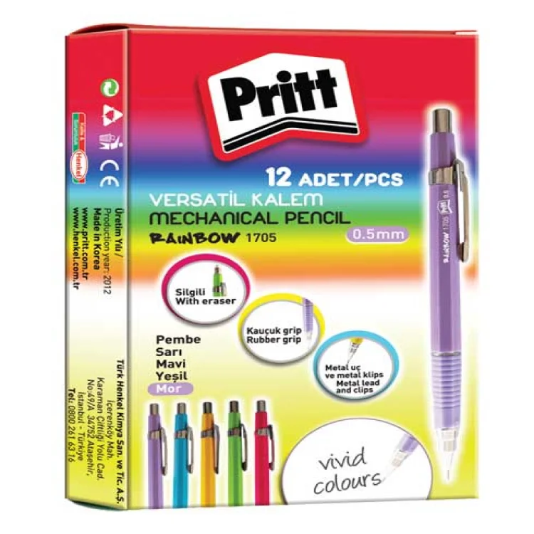 Pritt 1923825 Rainbov Versatil Kalem  0.5-0.7 Krş.renk