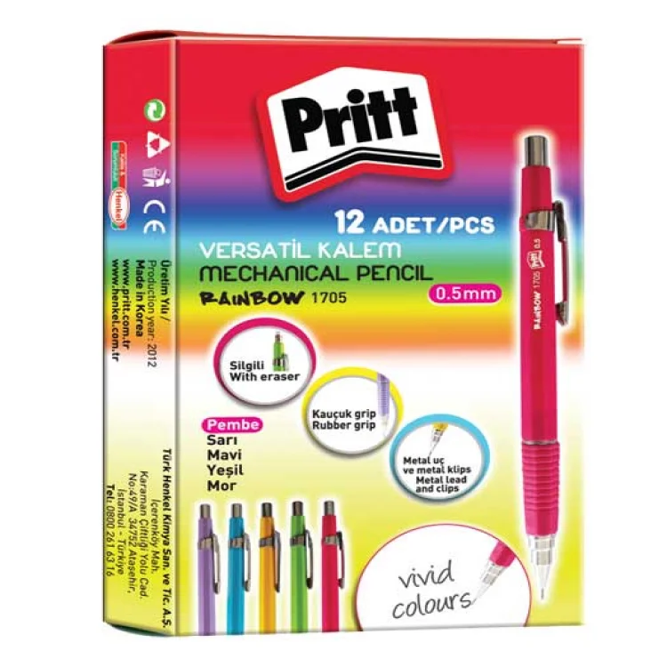 Pritt 1923825 Rainbov Versatil Kalem  0.5-0.7 Krş.renk