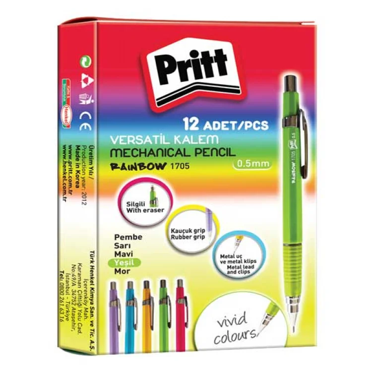 Pritt 1923825 Rainbov Versatil Kalem  0.5-0.7 Krş.renk