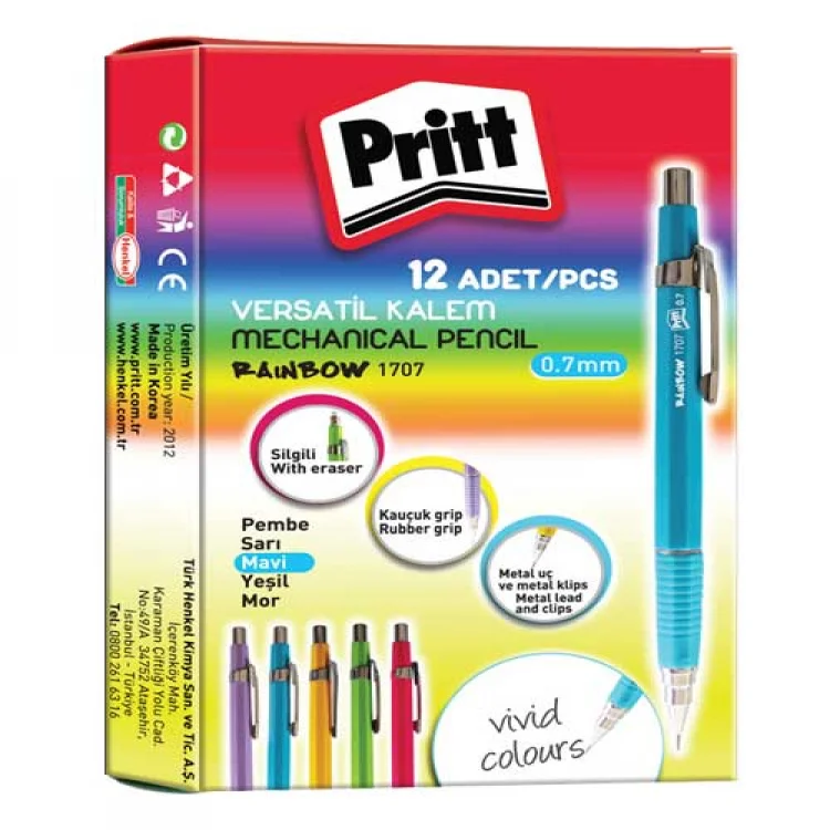 Pritt 1923825 Rainbov Versatil Kalem  0.5-0.7 Krş.renk