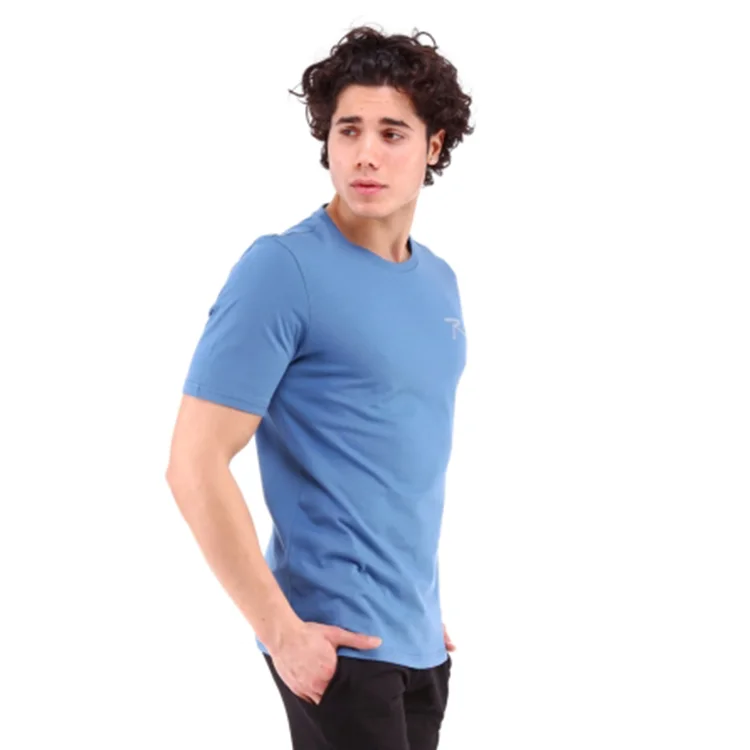Raru Erkek T-shirt Enzel Açık İndigo  M
