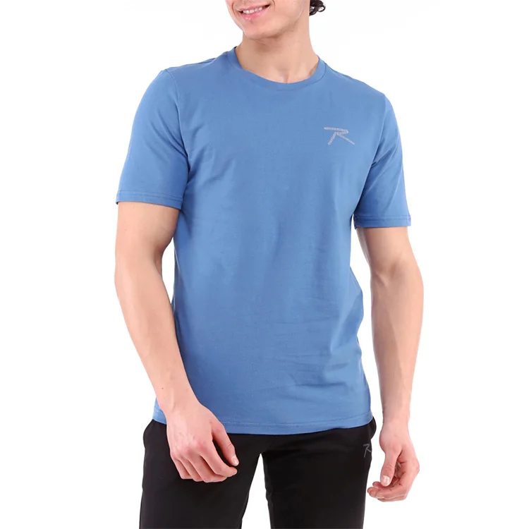 Raru Erkek T-shirt Enzel Açık İndigo  Xxl