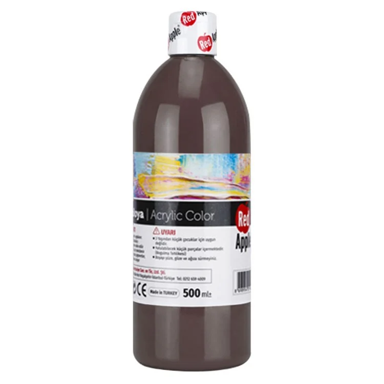 Red Apple Ra150-17 Akrilik Boya 500 Gr Kahverengi