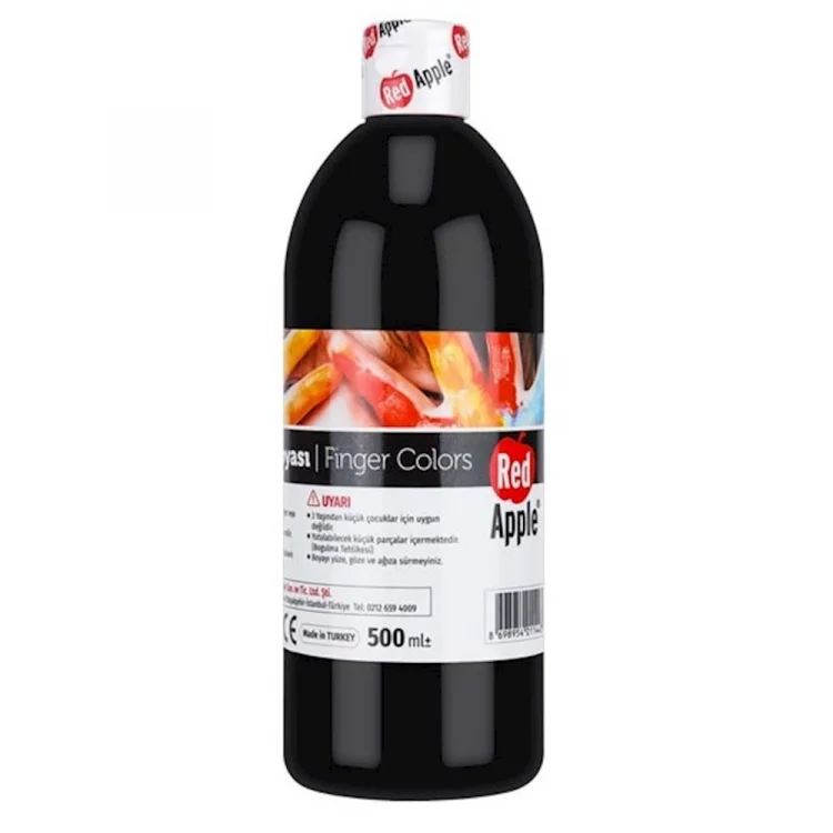 Red Apple Rp150-16 Parmak Boyası 500 Ml. Siyah