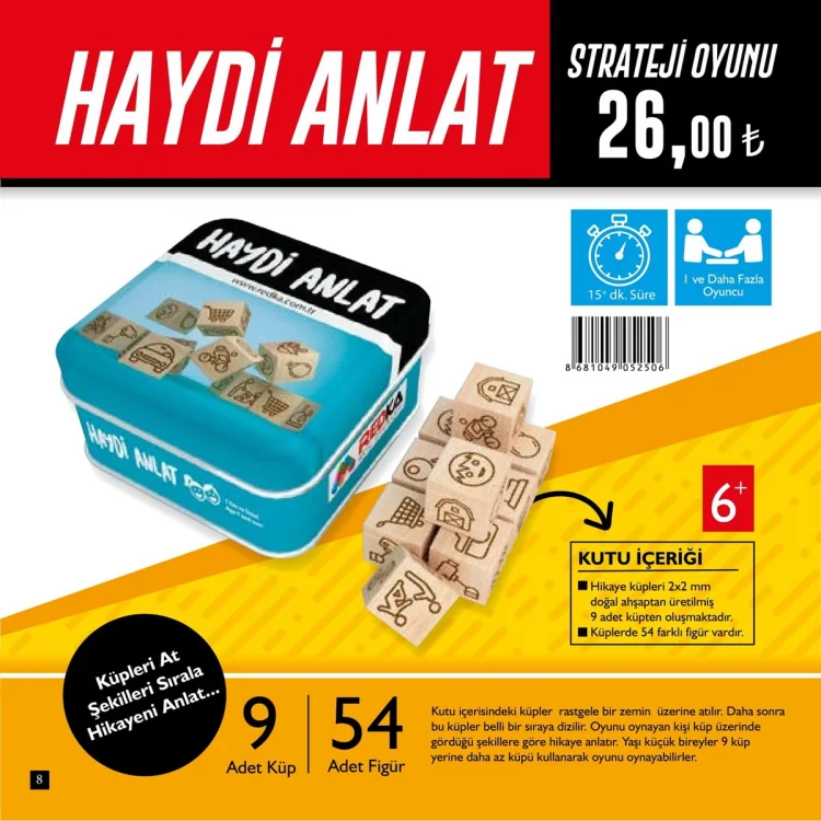 Redka Haydi Anlat Tyf Rd5250