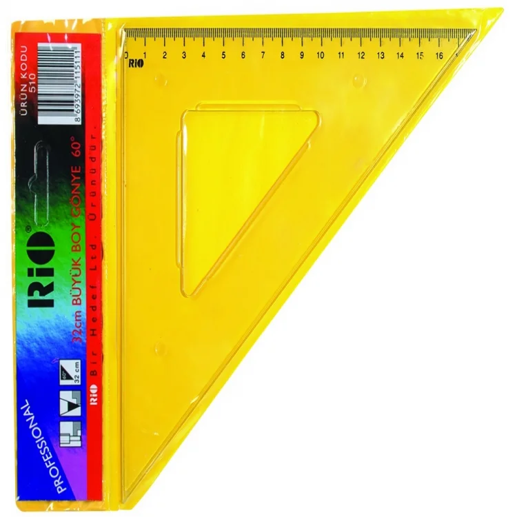 Rio Büyük Boy Lüx Gönye 32 Cm 45 No:510