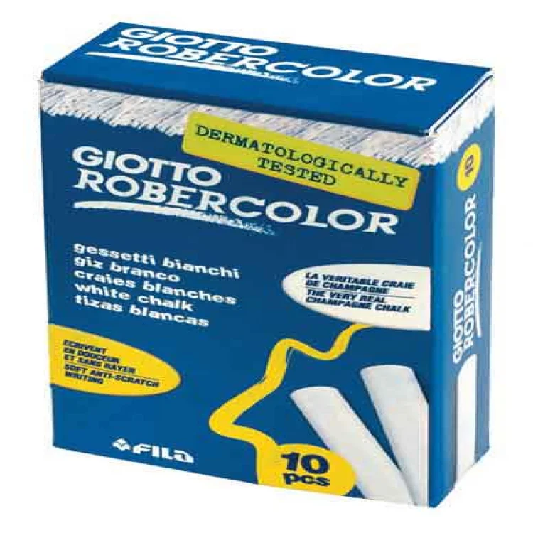 Robercolor Tebeşir 10lu Beyaz - 538700