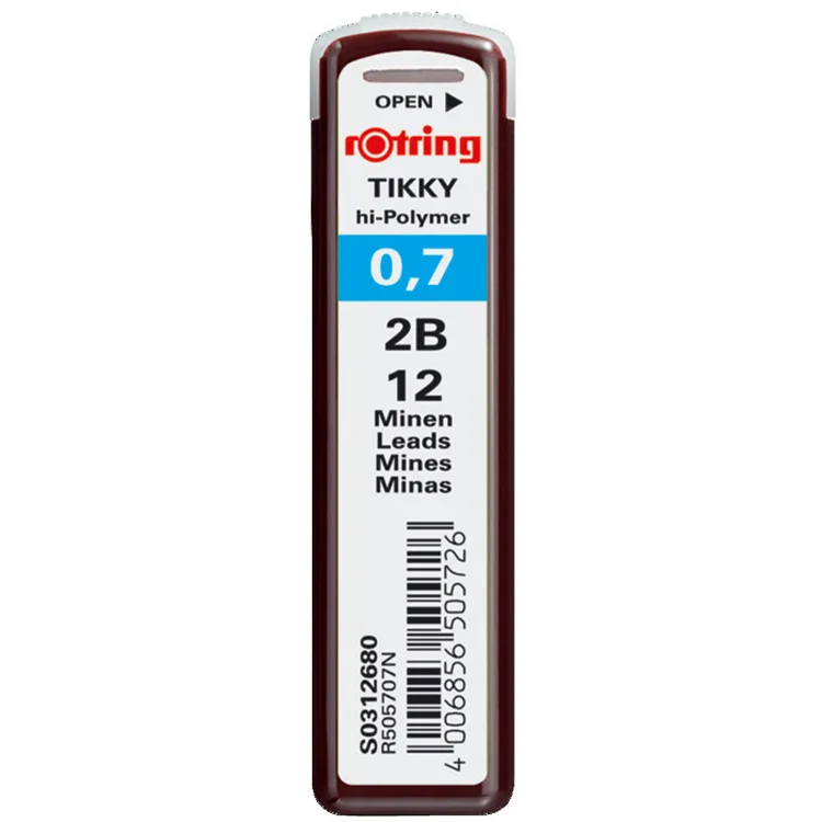 Rotring Min Uç Hi-polymer 0.7 Mm 2b S231230