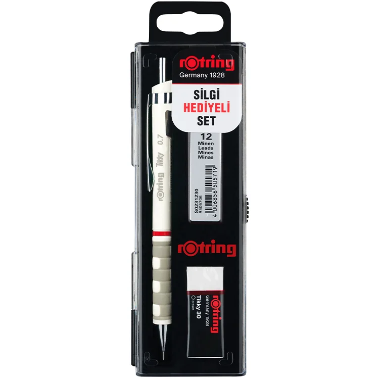 Rotring Tikky Okul Seti 3lü 0.7 Beyaz Ro-kk07-07b