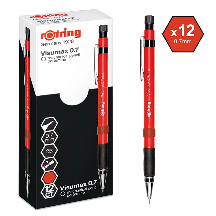 Rotring Versatil Kalem Visumax 0.7 Mm Kırmızı 179317 - 2089098